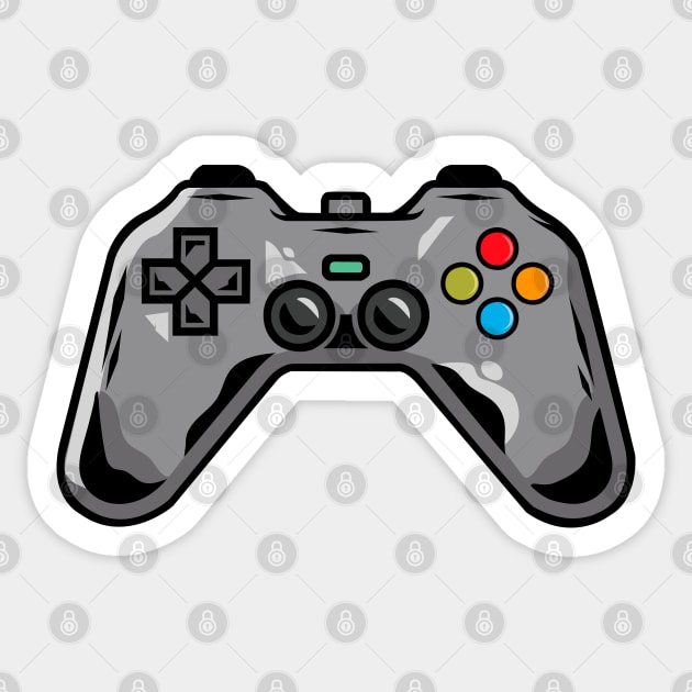Gamer Controller Sticker by Paul Draw